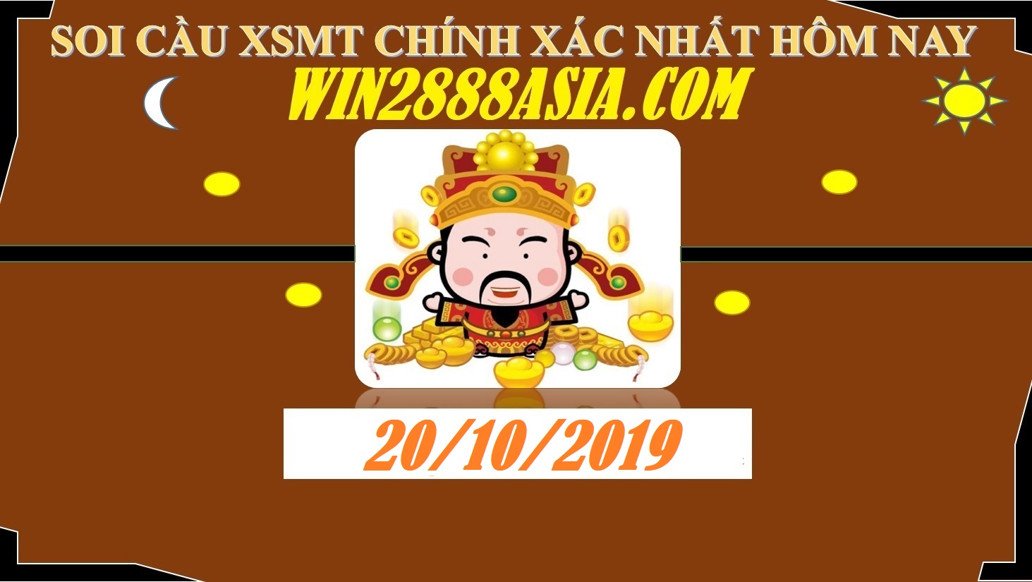 Soi cầu XSMT 20-10-2019 Win2888