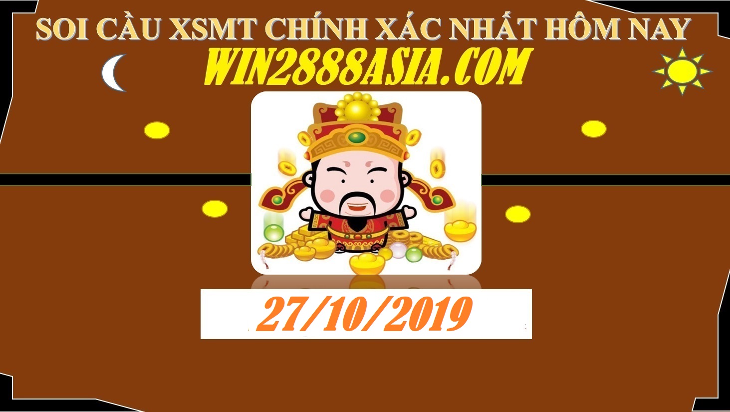 Soi cầu XSMT 27-10-2019 Win288