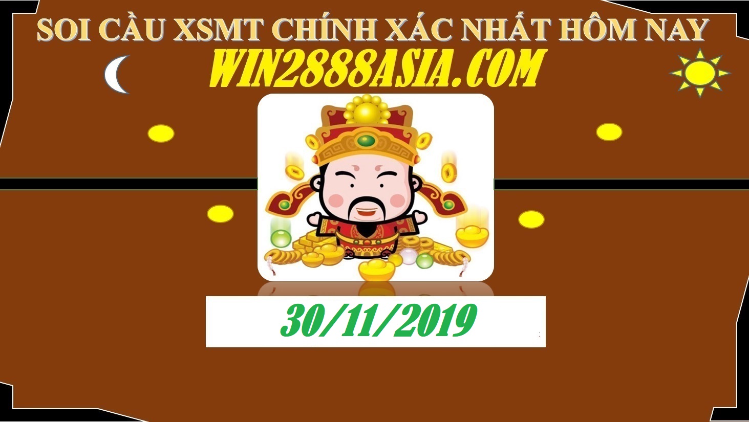 Soi cầu XSMT 30-11-2019 Win2888