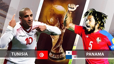 Soi kèo trận Panama vs Tunisia lúc 01h00 ngày 29/06/2018 tại World cup 2018